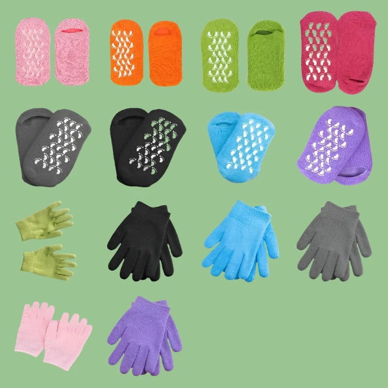 Eczema Moisturizing silicon Socks and Gloves