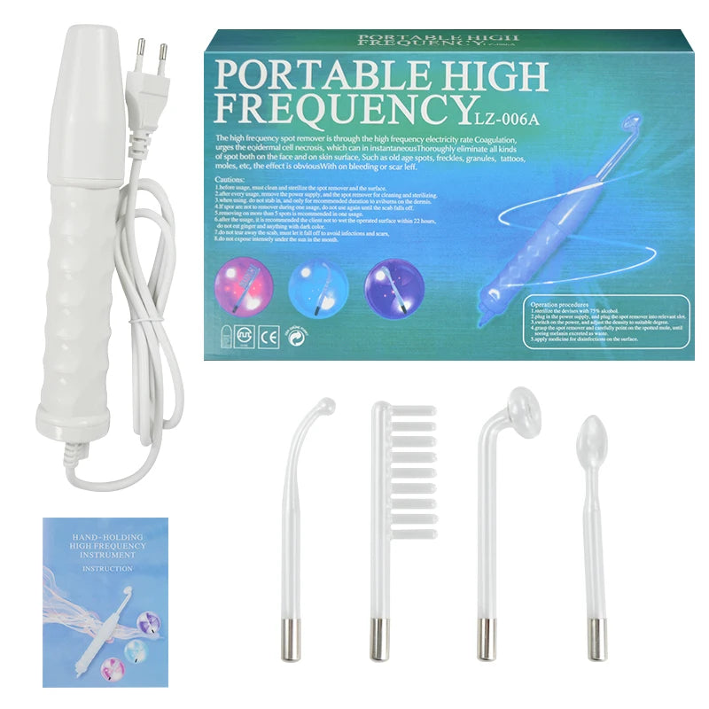 High Frequency Acne Therapy Facial Machine Electrotherapy