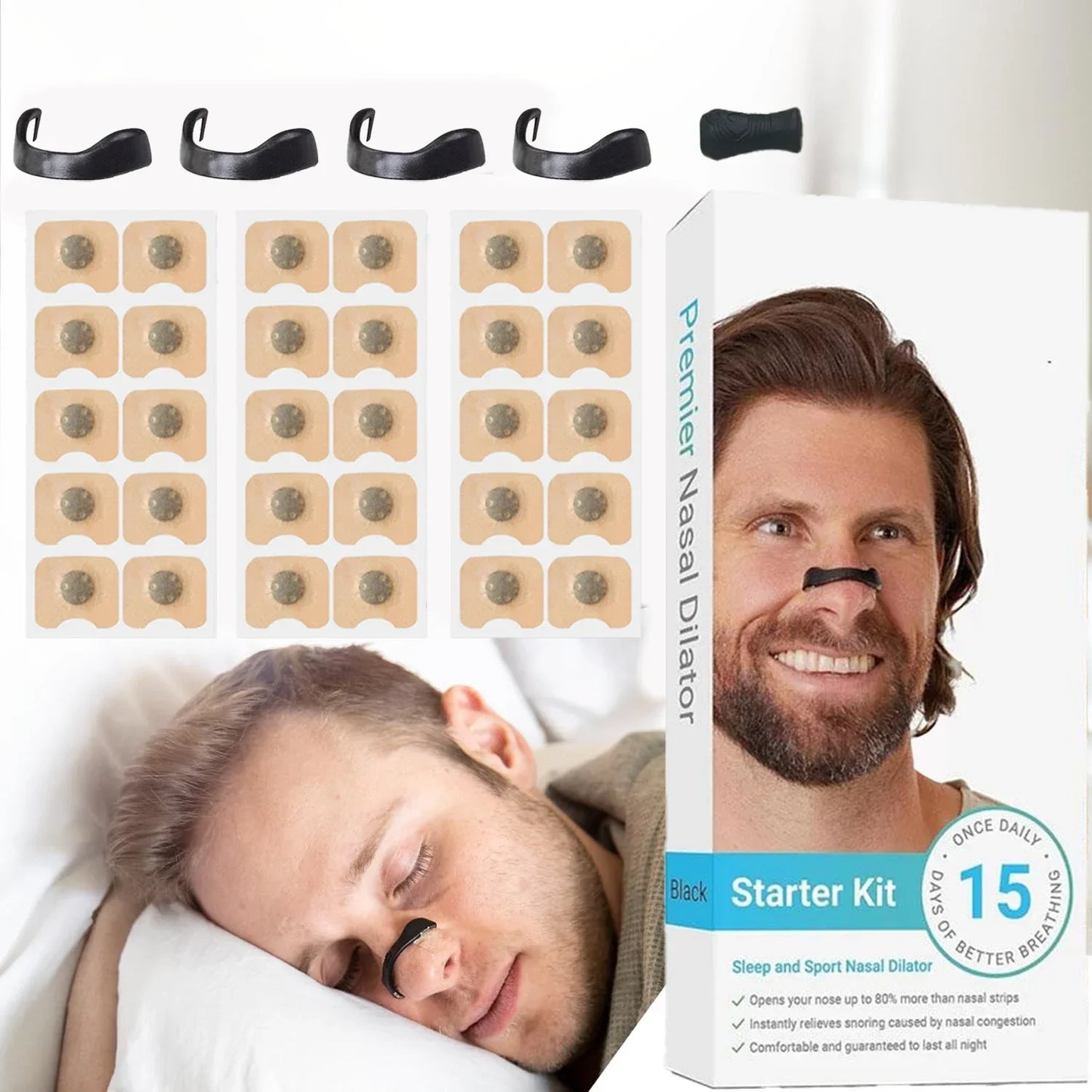 Magnetic Nasal Breathing Dilators Kit