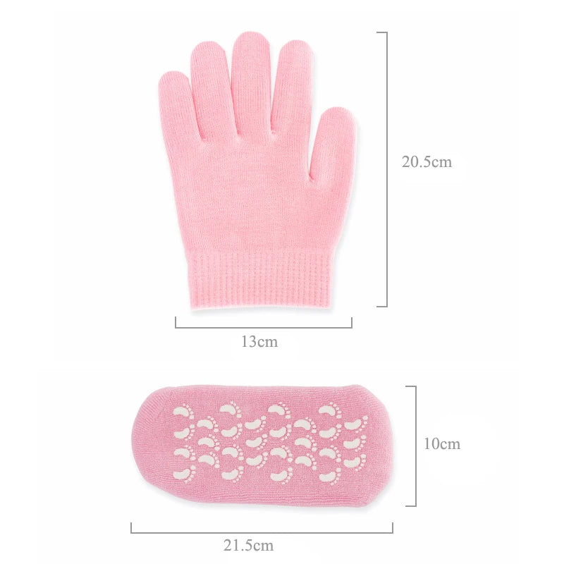 Eczema Moisturizing silicon Socks and Gloves