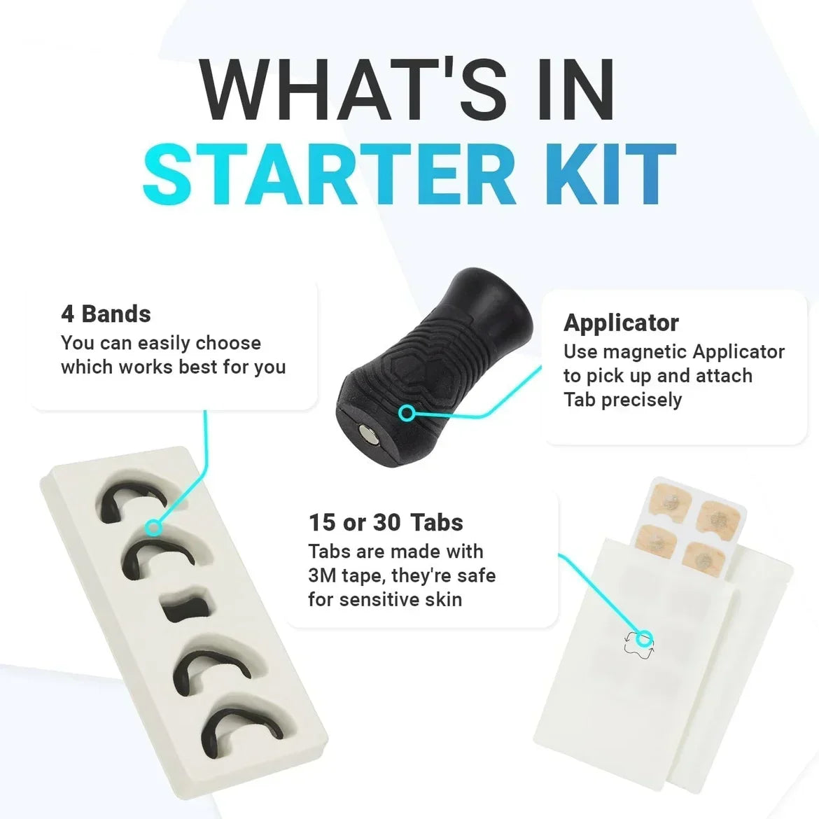 Magnetic Nasal Breathing Dilators Kit