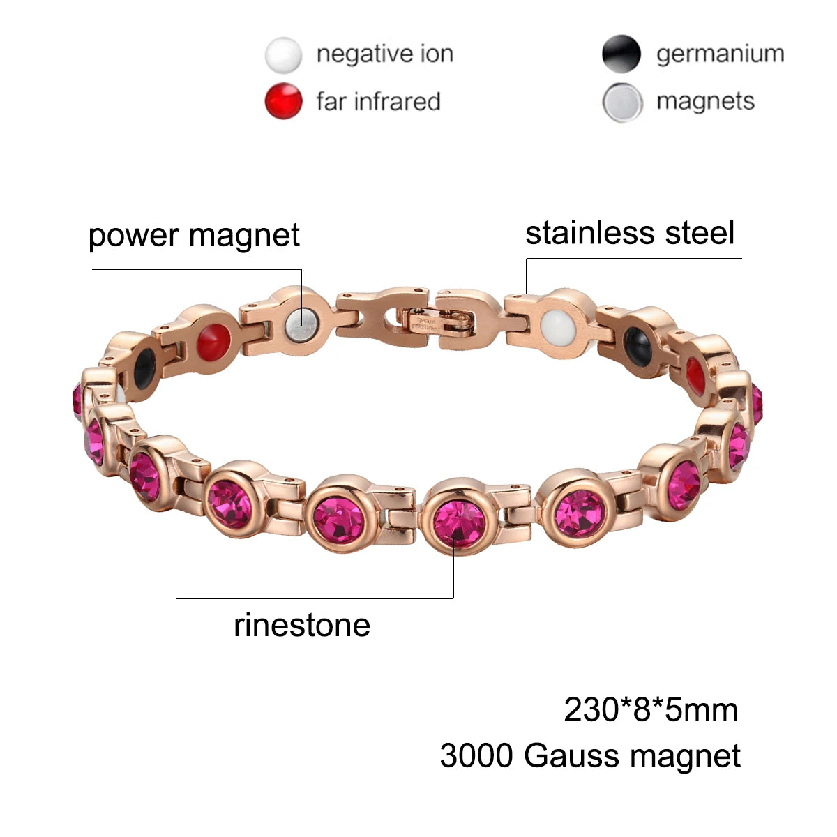 Ladies Magnetic Bracelets