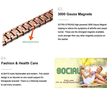 Ladies Magnetic Bracelets
