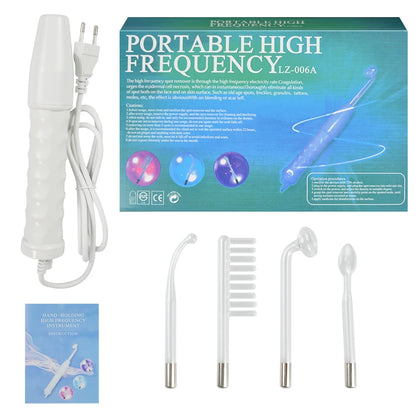 High Frequency Acne Therapy Facial Machine Electrotherapy