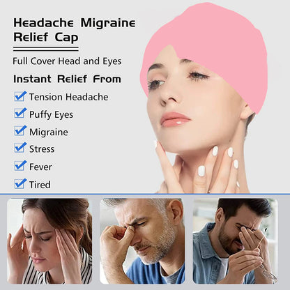 Hot Cold Gel  Therapy  for Headache  and Migraine Relief
