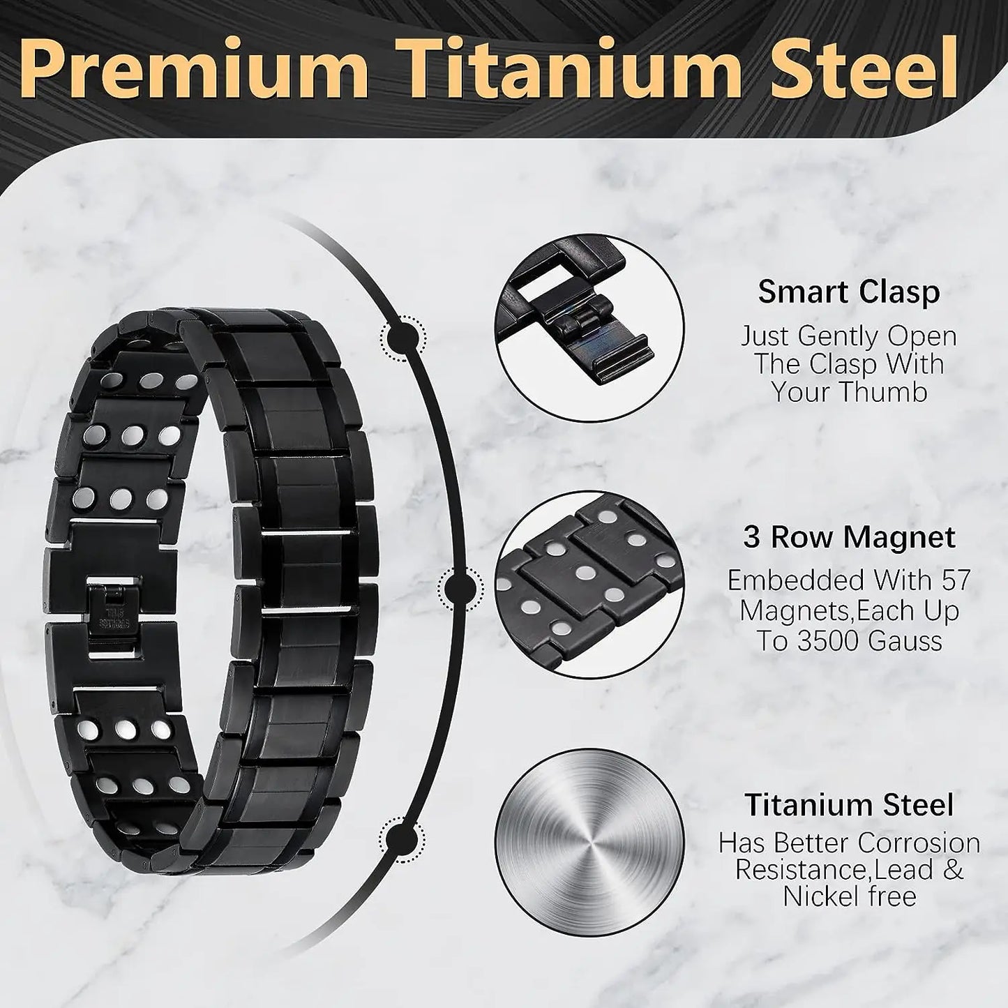 Powerful  Magnetic Braclet 27 Ultra
