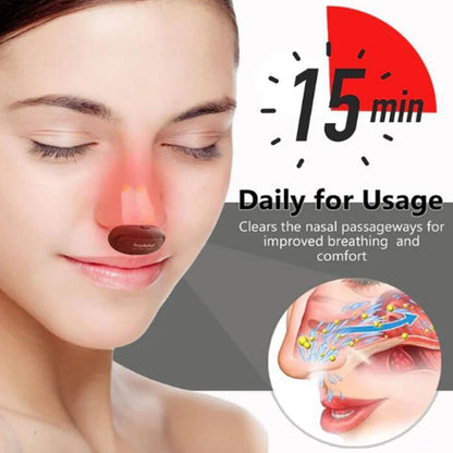 Cordless Bio light Device for Treating Sinus Allergy and Nasal Congestion