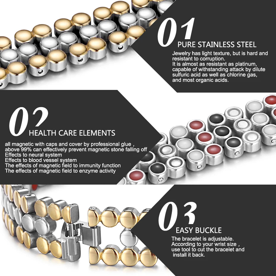 Atlantis Treasure  Magnetic Bracelets For Men & Women