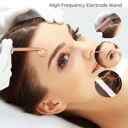 High Frequency Acne Therapy Facial Machine Electrotherapy